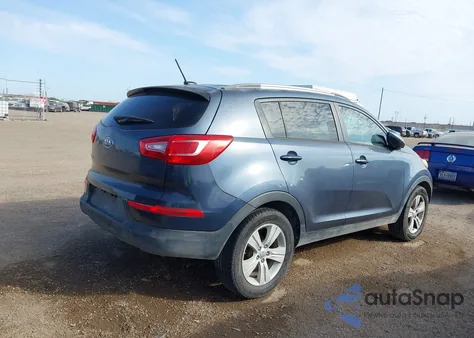 2012 Kia Sportage Lx from USA, damaged, VIN KNDPB3A20C7312762